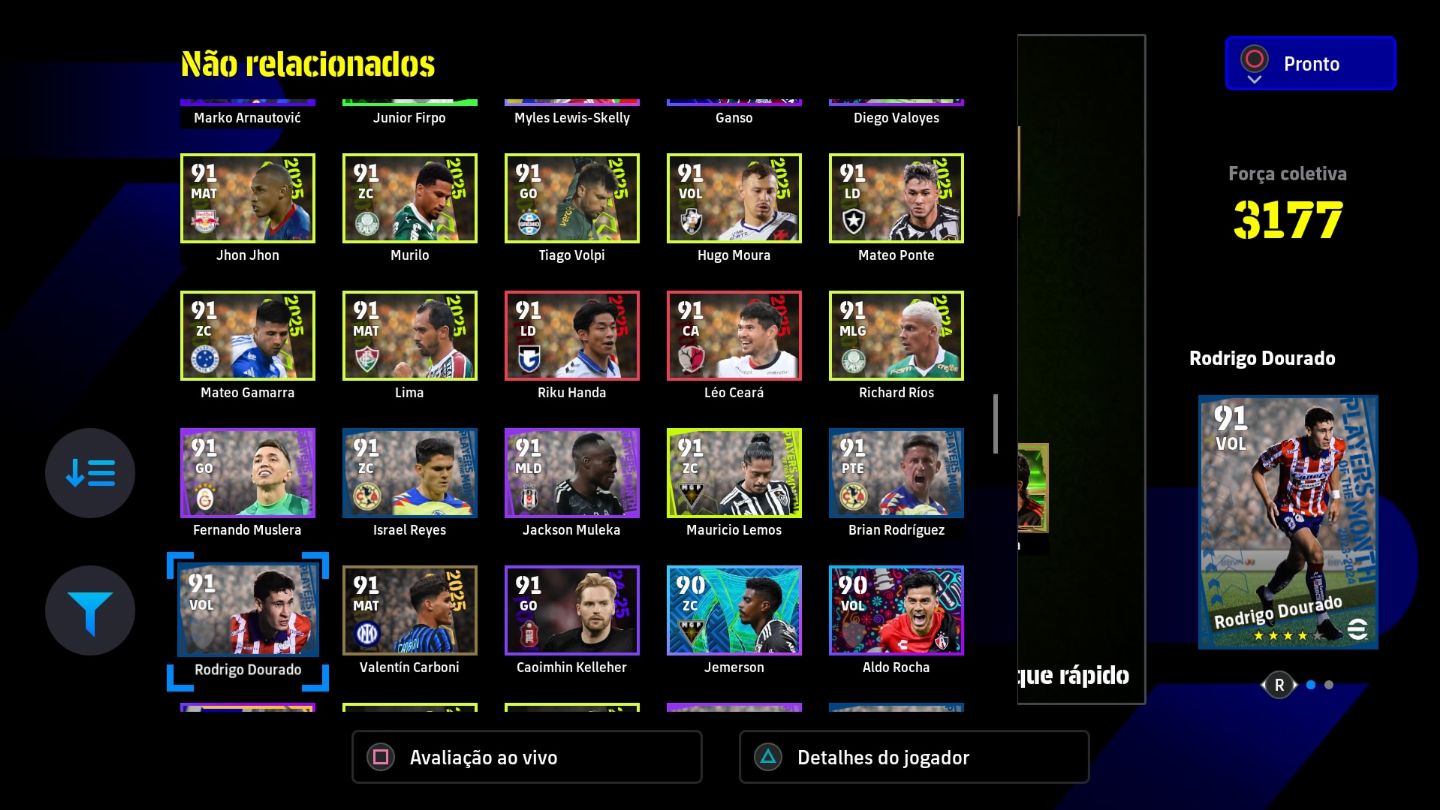 Conta para PS4/PS5 Força 3177