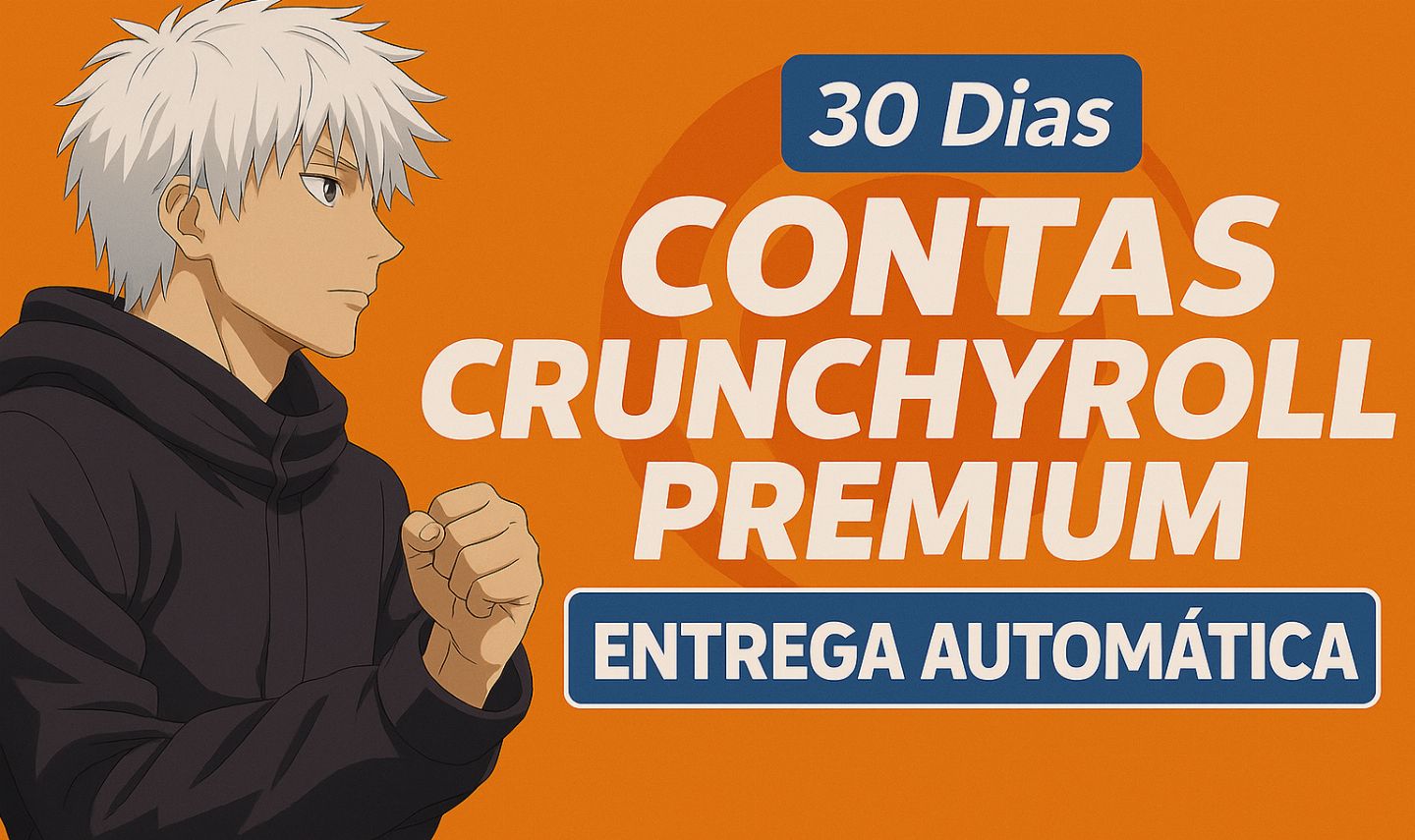 1 Mês Crunchyroll Premium Privada só sua - Melhor preço + ENTREGA AUTOMATICA