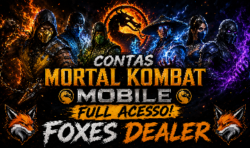 CONTAS PARA INICIANTES MORTAL KOMBAT MOBILE (FULL ACESSO)