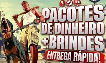 [UP] UPAGEM DE CONTAS GTA 5 ONLINE ENHANCED E LEGACY DINHEIRO + BRINDES