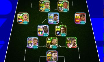 CONTA eFootball TOP | FORÇA 3203 | PELÉ 109 + IBRA 109 | 4x BLITZ CURLER