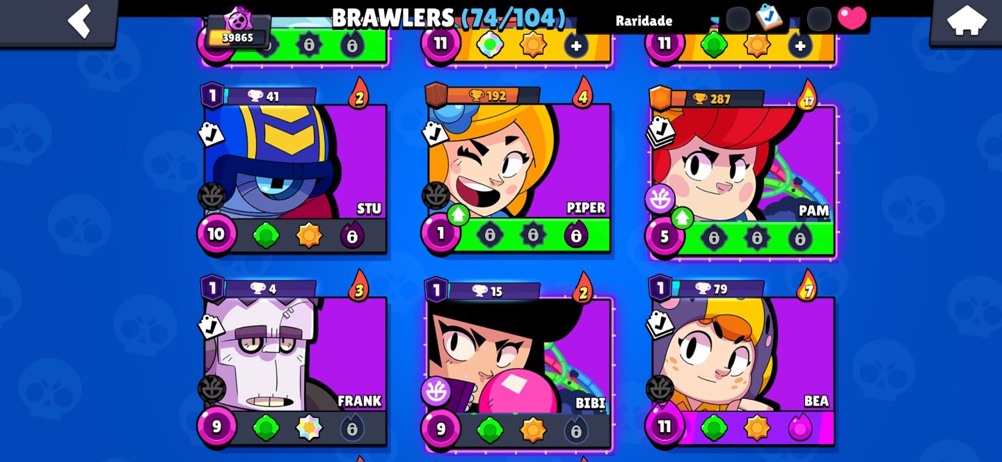Conta de braws stars rara