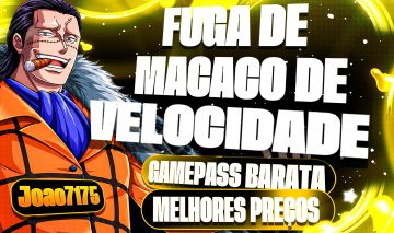 +1 SPEED MONKEY ESCAPE ROBLOX - 1 FUGA DE MACACO DE VELOCIDADE (GAMEPASS PASSES)