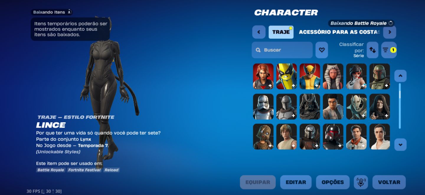 Conta Fortnite OG - 292 skins + Salve o mundo FUNDADOR