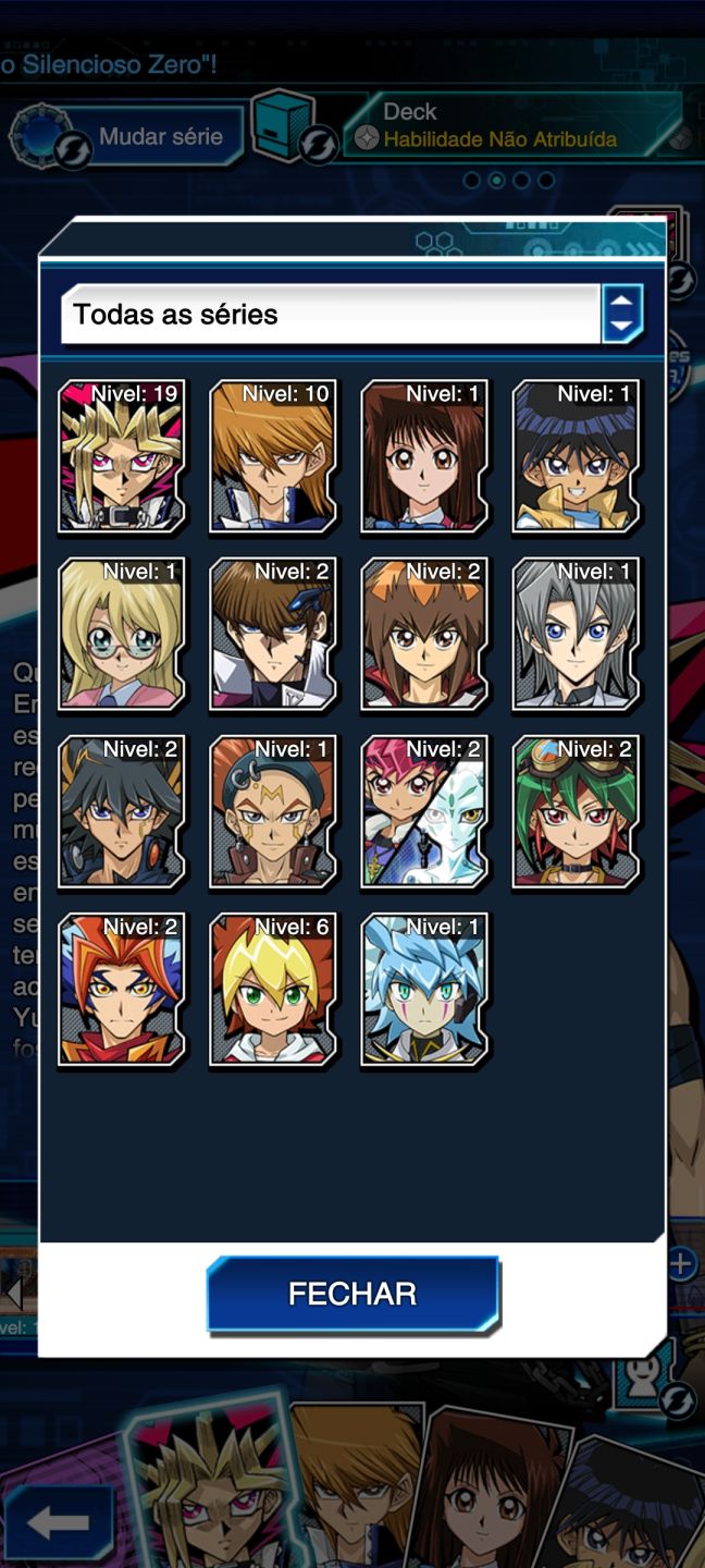 Conta starter duel links gemada 15 mil gemas 700 chips 4 ur dos sonhos e 4 sr