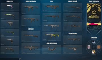 Conta de Valorant, peak elo ASC 2, mmr bom, com diversas skins, para sair rápido