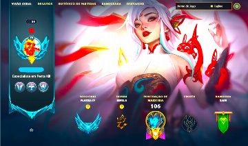 IRELIA CRIADORA LENDÁRIA + [ PLATINA COM MMR ALTÍSSIMO ] + [ SKIN JINX T1 ]