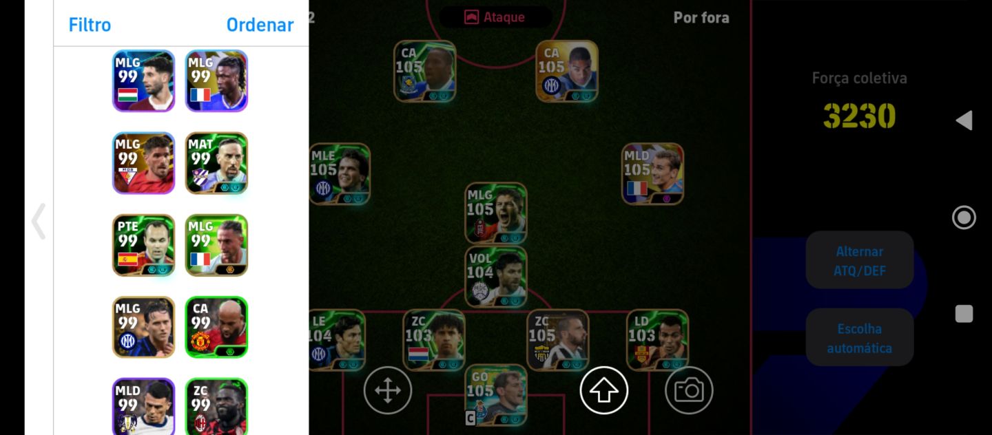 CONTA EFOOTBALL 3230 OVER |ADRIANO, RUI COSTA, SALAH BLITZ| KONAMI ID 100% LIMPA