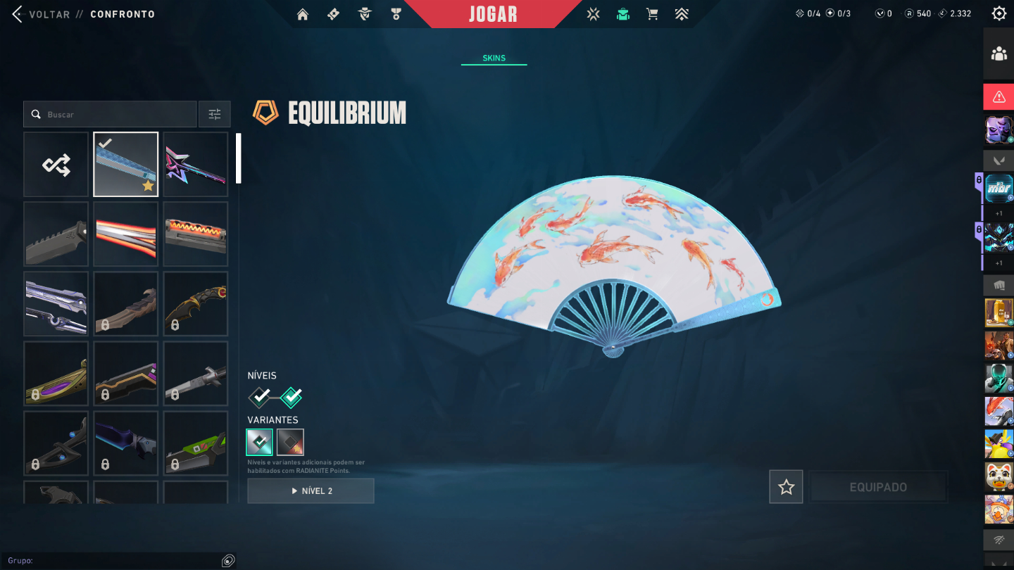 CONTA DE VALORANT COM SKINS, VANDAL, FACA, PHANTOM, 4 PASSES COMPLETOS, SMURF