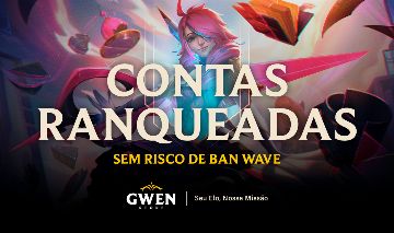 Conta lol smurf UNRANKED, PLATINA, ESMERALDA MMR BUFADO! - ESCOLHA SUA SKIN