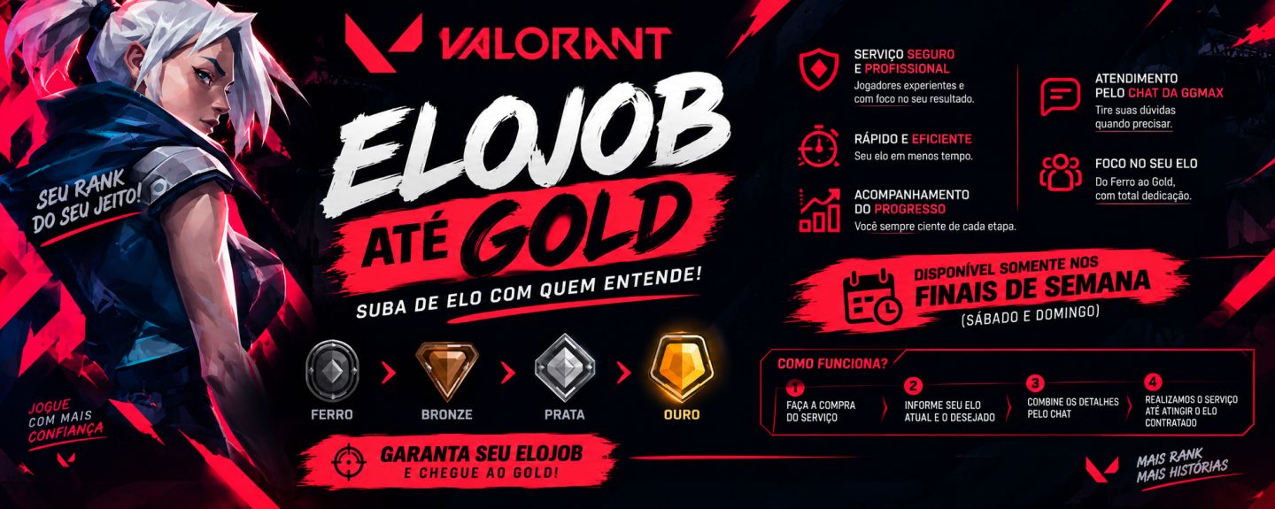 ELOJOB - DUOBOOST - PROMOÇÃO DE SETEMBRO VALORANT!