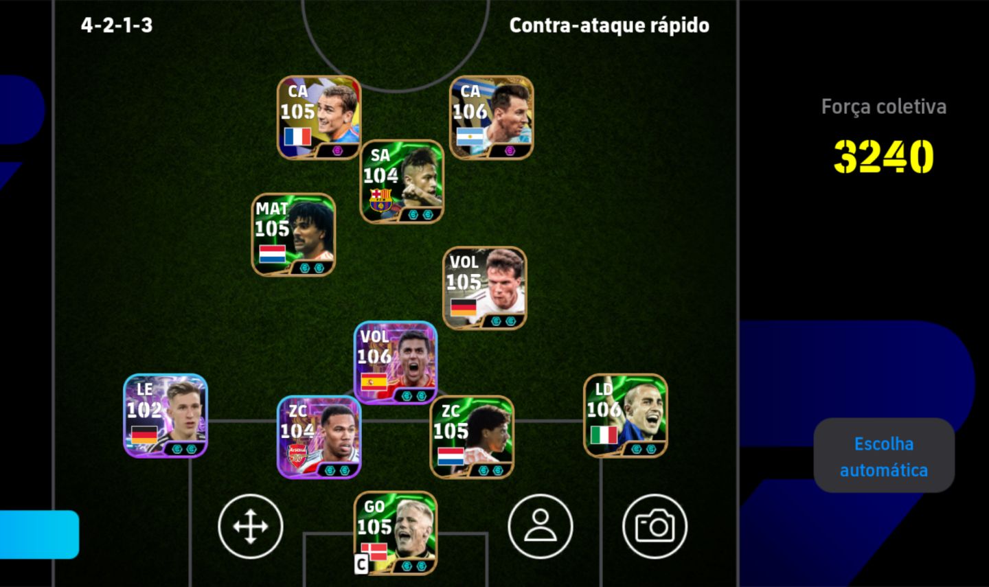 Conta braba do gullit, Neymar, Messi e etc pronta para a venda!