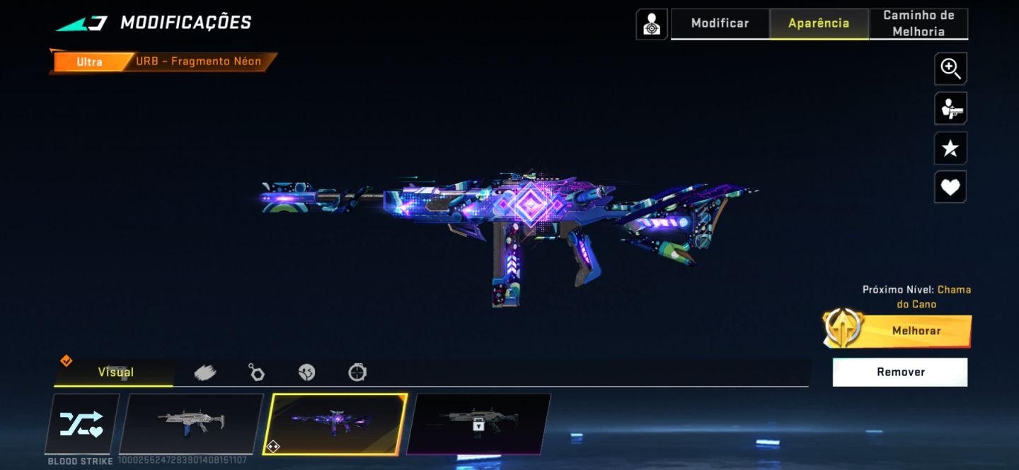 Conta Blood strike Items Bons E armas ultra
