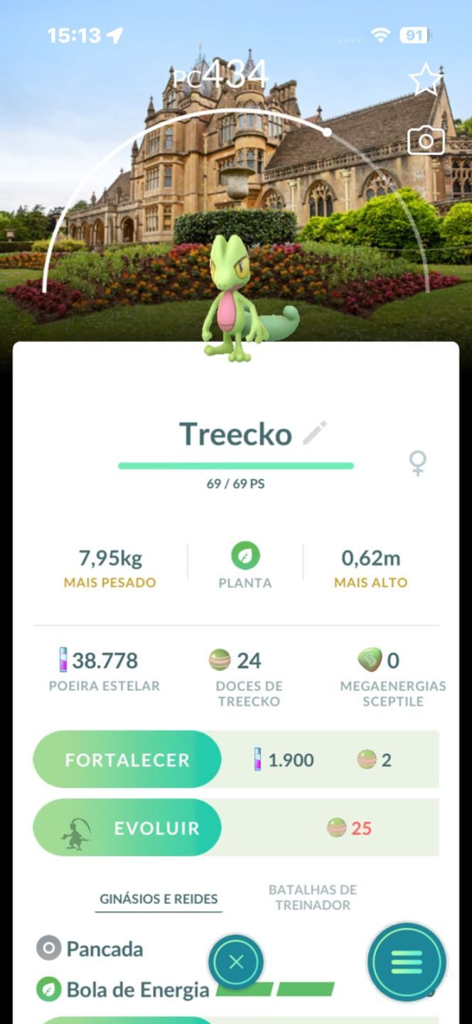 CONTA POKÉMON GO - LENDÁRIOS E FUNDOS ESPECIAIS 2