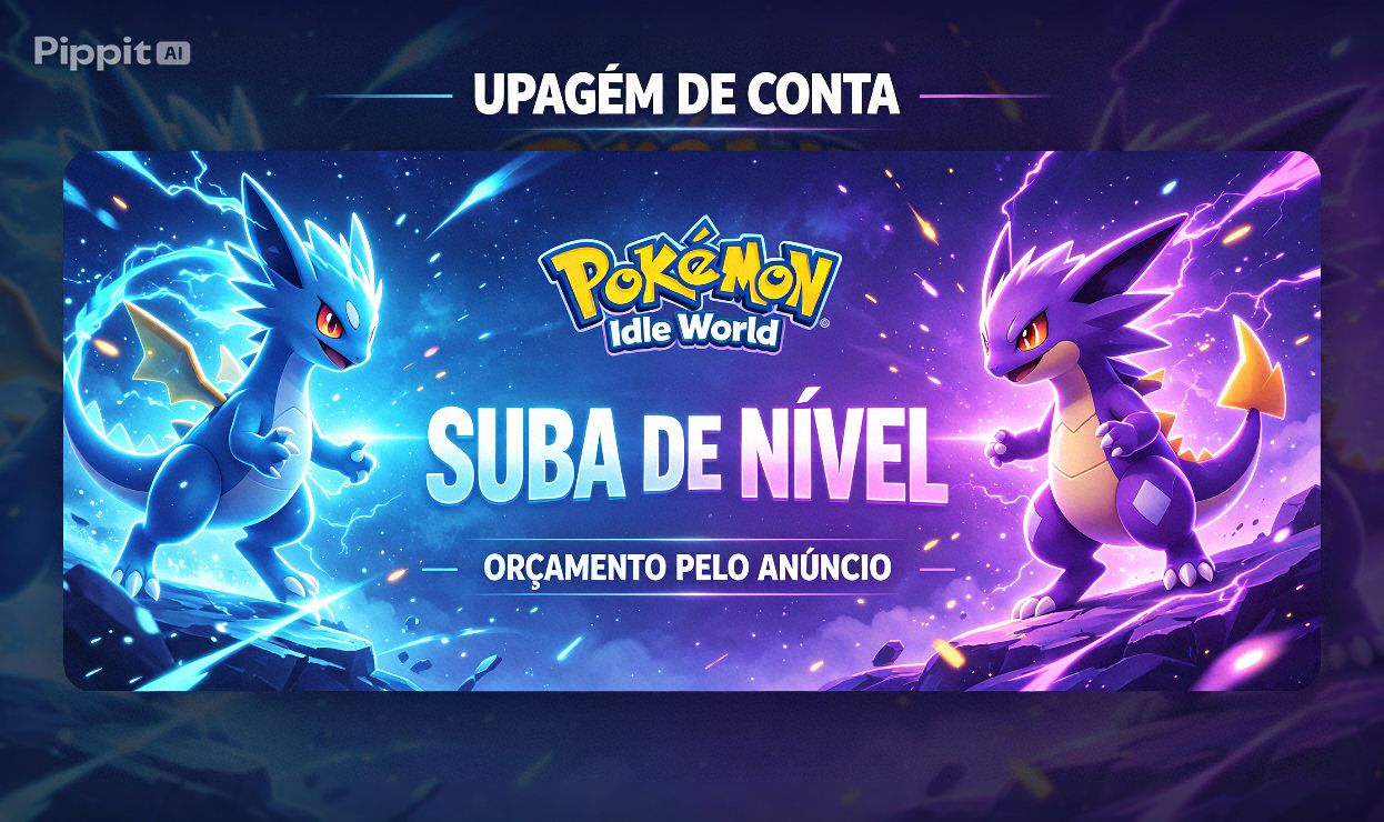 UPAGEM DE CONTA POKE IDLE WORLD