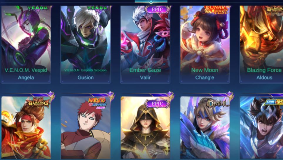 Conta Mobile Legends Lendary | 212 Skins | 100+ Heróis | Collector Floryn