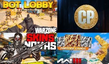 NUKE WARZONE,BOTLOBBY,CODPOINTS,CAMUFLAGENS,SERVIÇOS WARZONE BO7/MW3