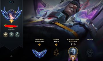 CONTA LOL DIAMANTE IV | +28/-13 LP