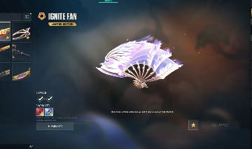 Conta Valorant Leque Flamejante, Champions 23
