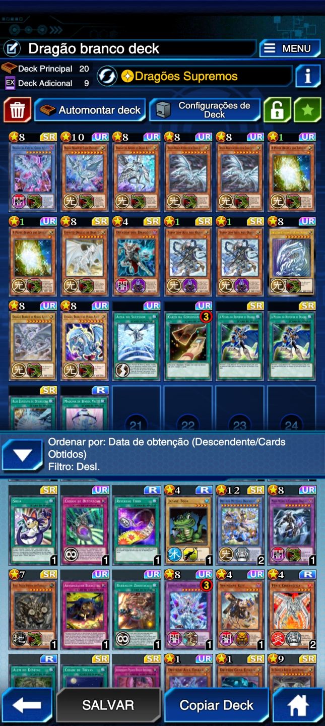 Conta Yu-gi-oh Duel Links + 17 Decks Meta Prontos+100 Personagens Desbloqueados
