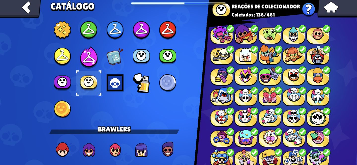Conta Brawl Star Iniciante (DADOS ALTERAVEIS)