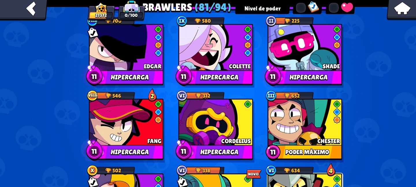 Conta de Brawl Star Full acesso. Promoção