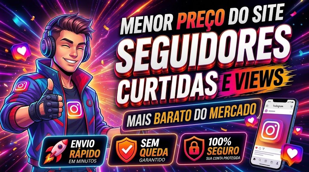 IMPULSIONE SEU INSTAGRAM | MENOR PREÇO DO SITE + ENVIO RÁPIDO