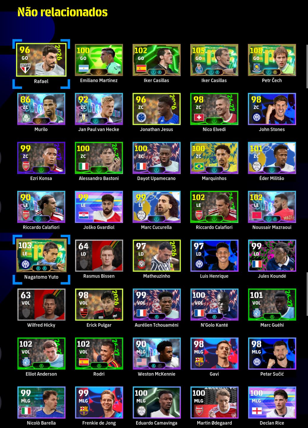 CONTA eFOOTBALL 2027 STEAM | JOGADORES ÉPICOS E META MAIS DE 3300 DE FORÇA