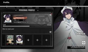 Reroll Bambietta com arma!