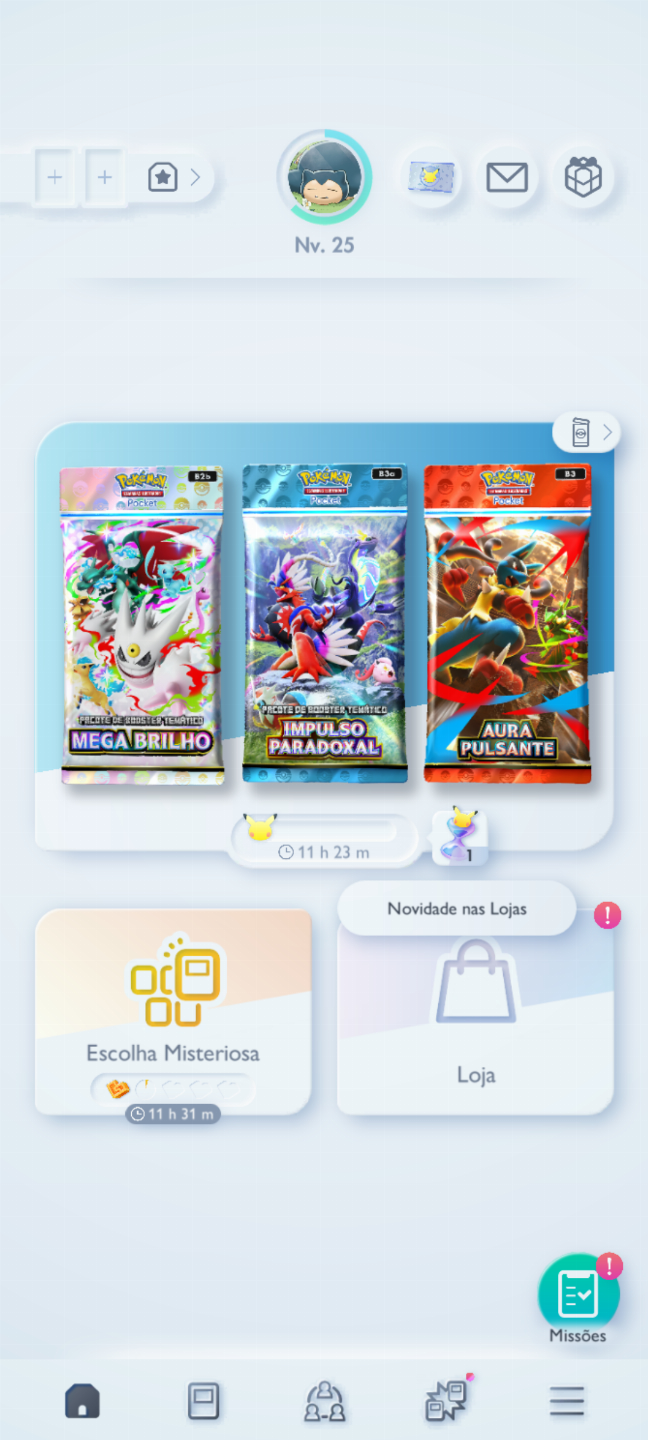Conta Pokémon TCG - NV 25 com mais de 2k cartas, bastante FA no precinho!