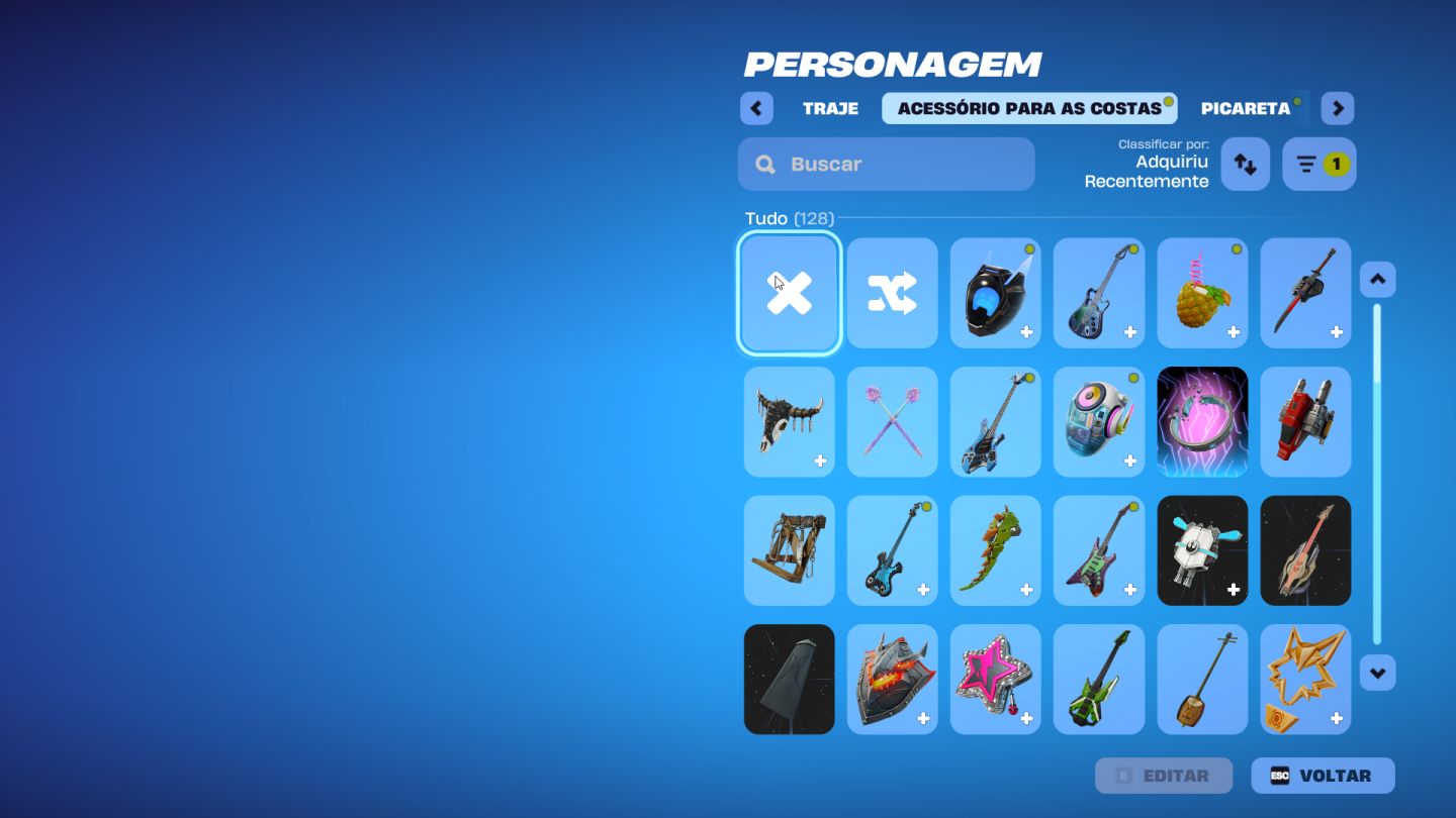 CONTA FORTNITE - 76 Skins e vários cosméticos