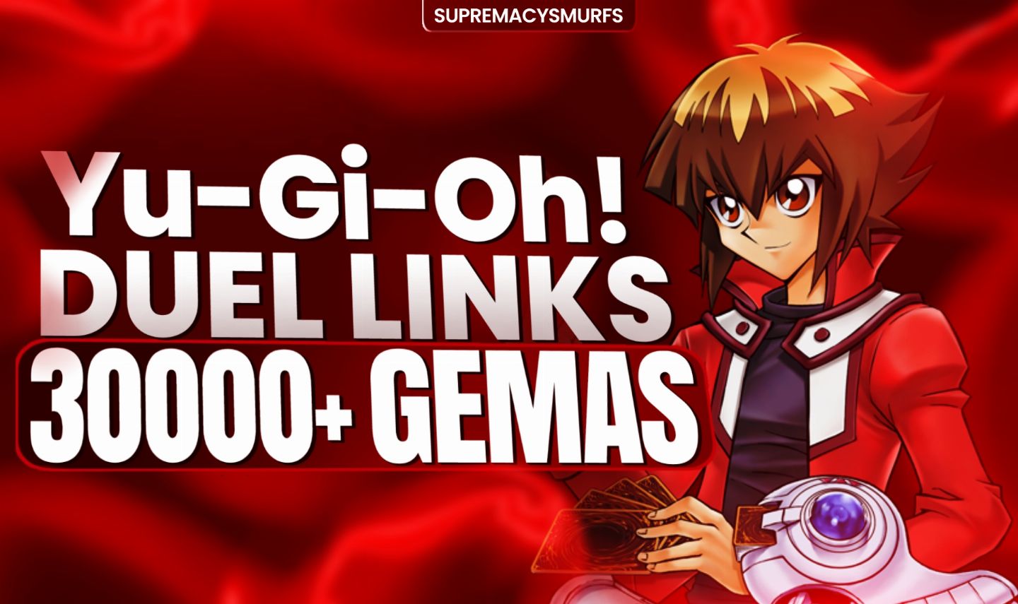 COMPRO CHEGO Yu-Gi-Oh! Duel Links 30000 GEMAS