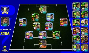 CONTA EFOOTBALL 3206 FORÇA COLETIVA