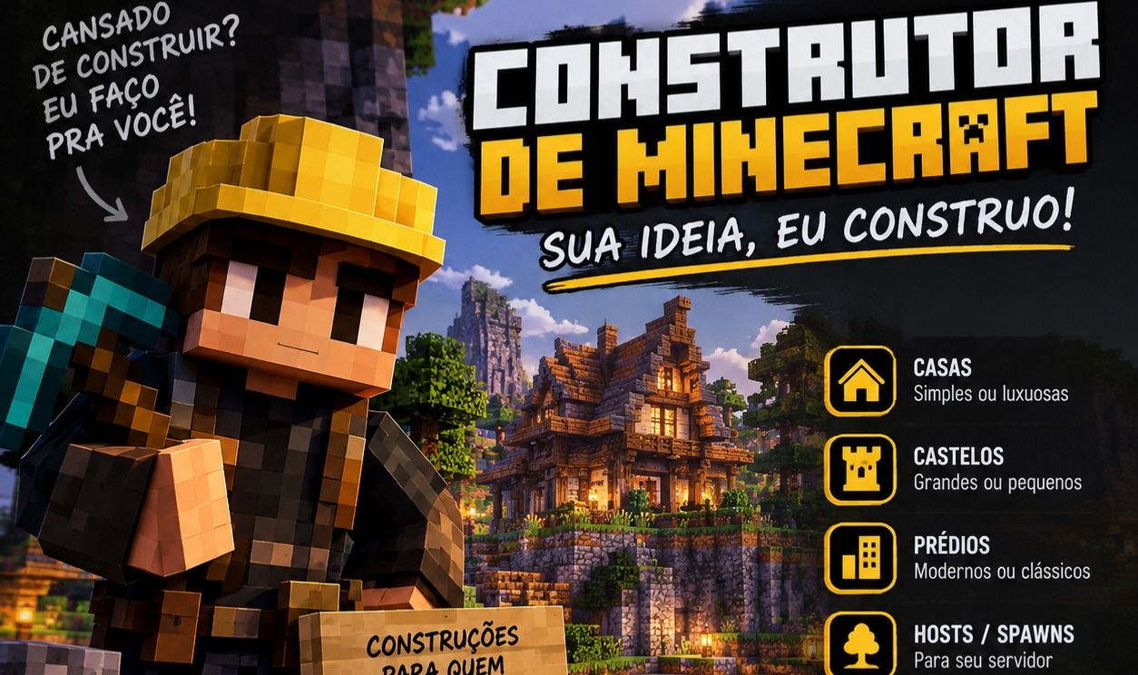 Construtor de Minecraft | Casas, Castelos, Spawns e Muito Mais!