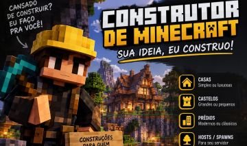 Construtor de Minecraft | Casas, Castelos, Spawns e Muito Mais!