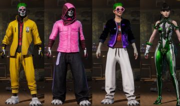 LUVA PGI + CABELO CORINGA+AUG NEON+ 2 CARROS