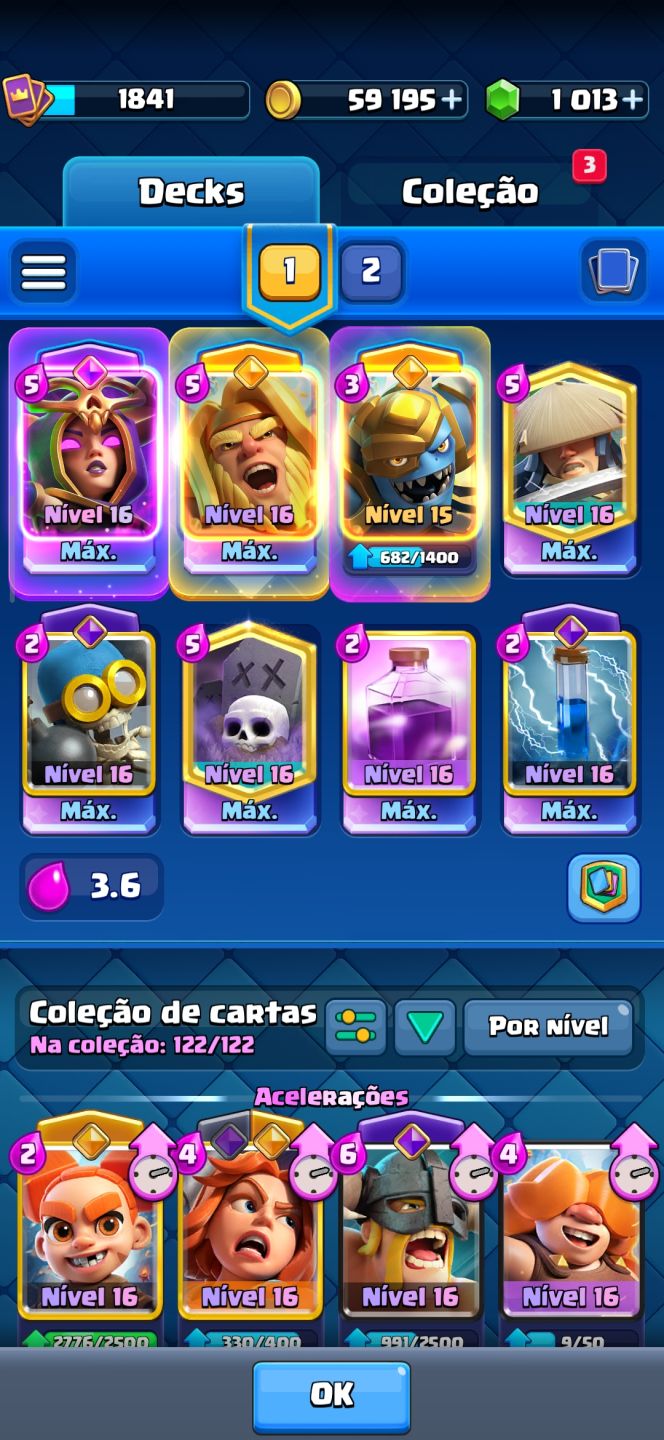 CONTA MEGA GEMADA DE CLASH ROYALE