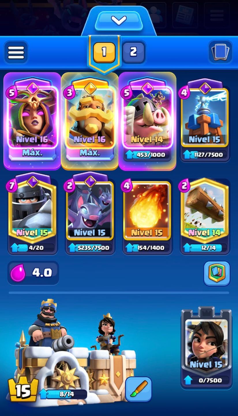CONTA CLASH ROYALE (CRIADOR DA CONTA)