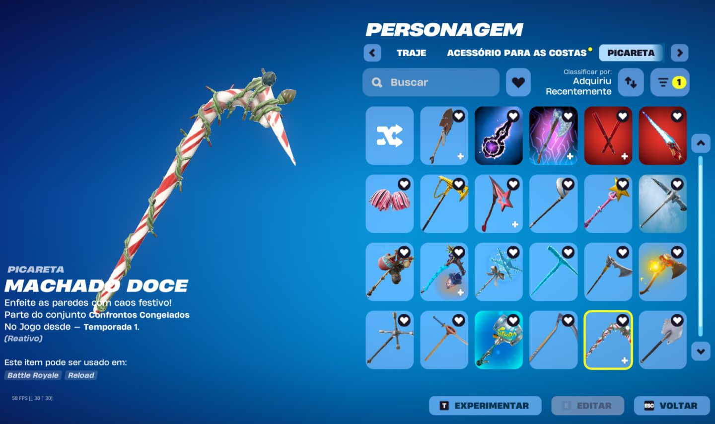 Conta de fortnite OG (+30 Skins compradas, e pacotes exclusivos)