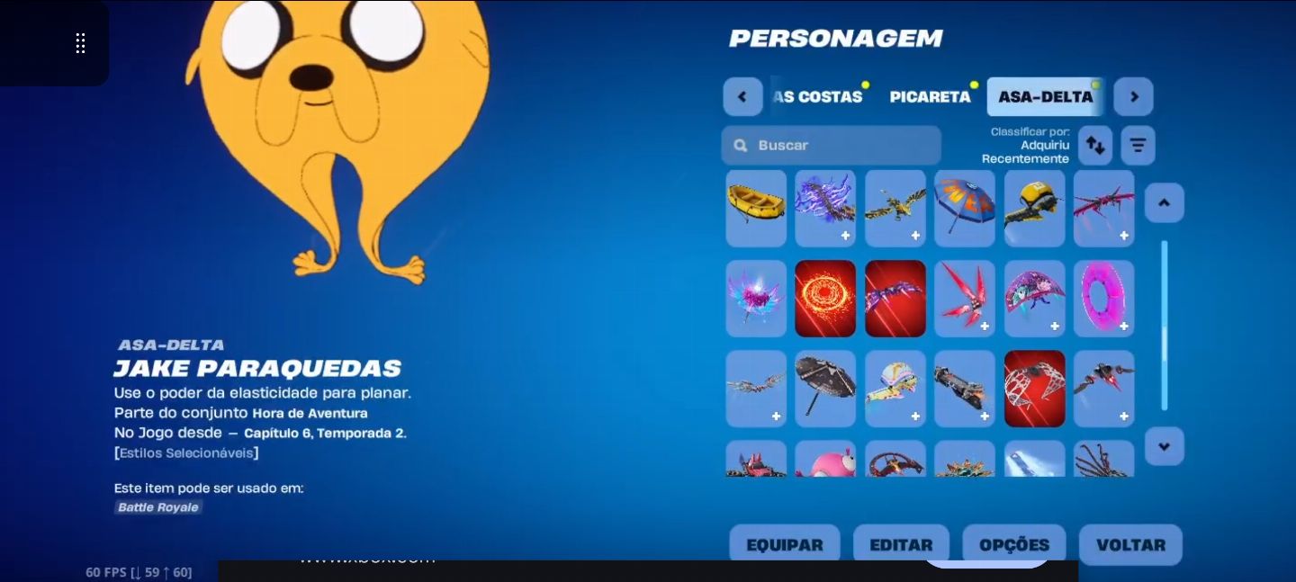 Conta fortnite skin rara