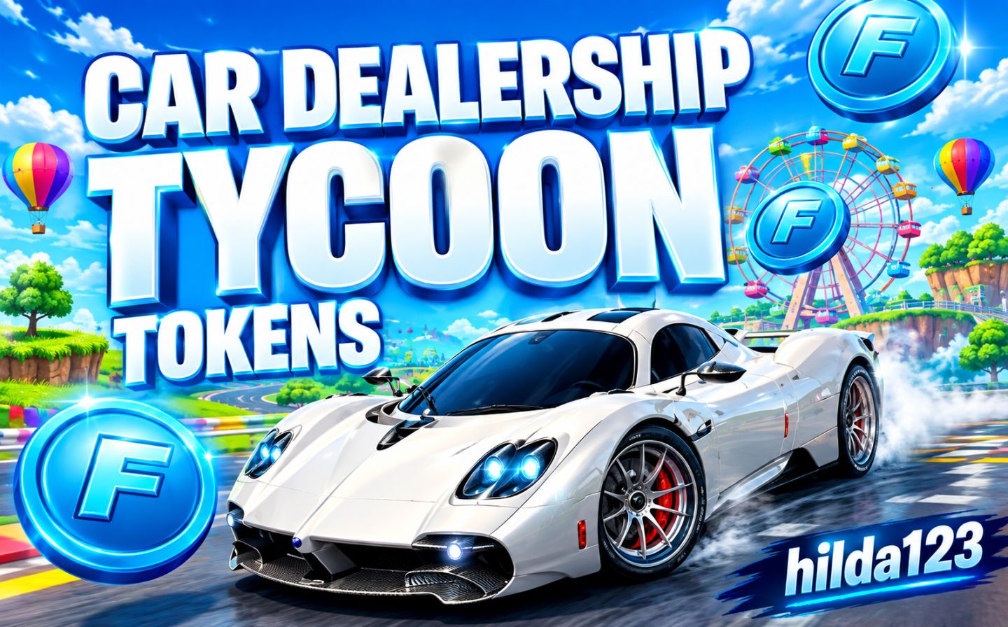 [PROMO] !TOKENS! - Car Dealership Tycoon - CDT - TOKENS - CARROS!