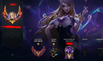 CONTA GRÃO MESTRE LOL 1000 PDL+