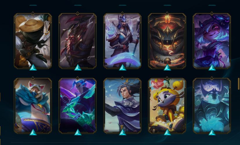 CONTA NIVEL 407 COM 141 SKINS