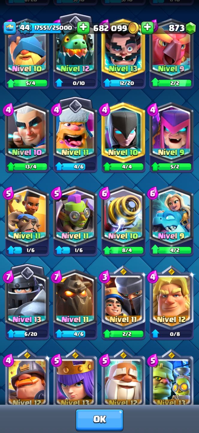 Conta rara de Clash Royale à Venda