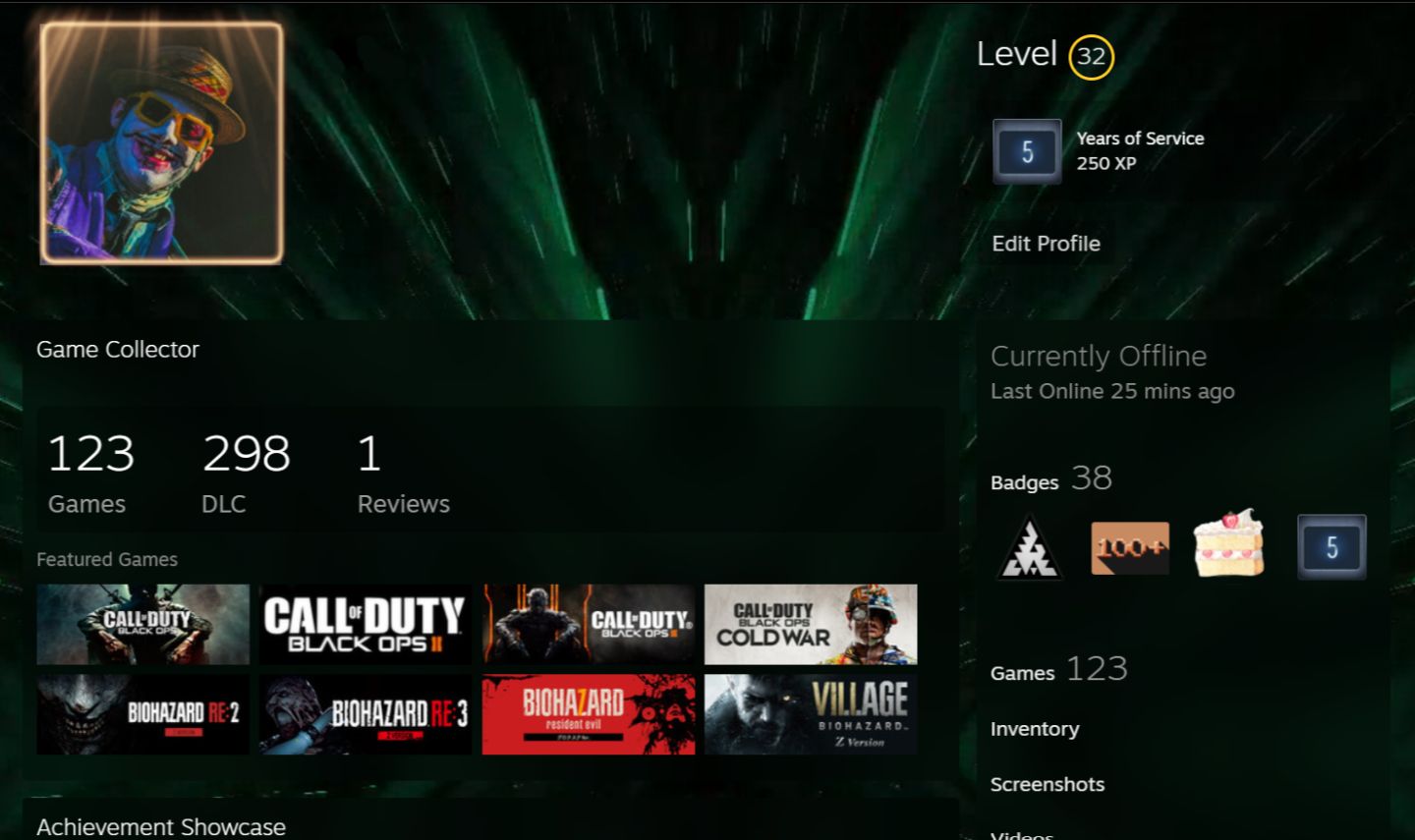 CONTA STEAM RARA - 150 JOGOS - 300 DLCS - 5 ANOS - AVALIADA EM R$ 4.658,00