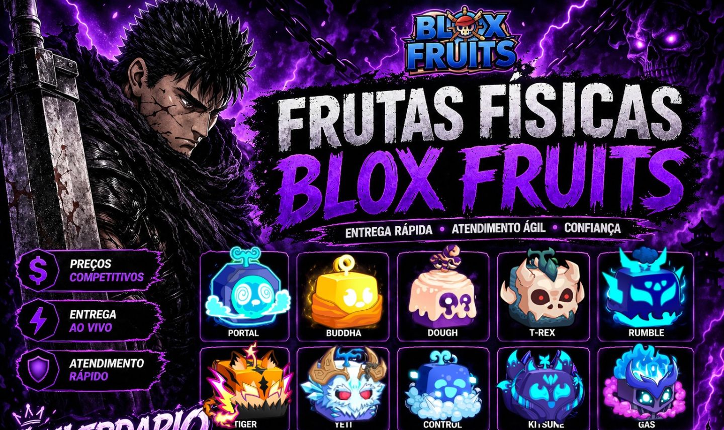 [90% Off] Blox Fruits - Frutas Físicas Míticas / [Manual]