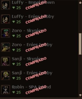CONTA END GAME GLA ARMADO (Grand line Adventures) 13K TRIP
