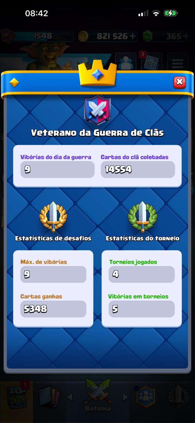 Conta Clash Royale Antiga e Rara.