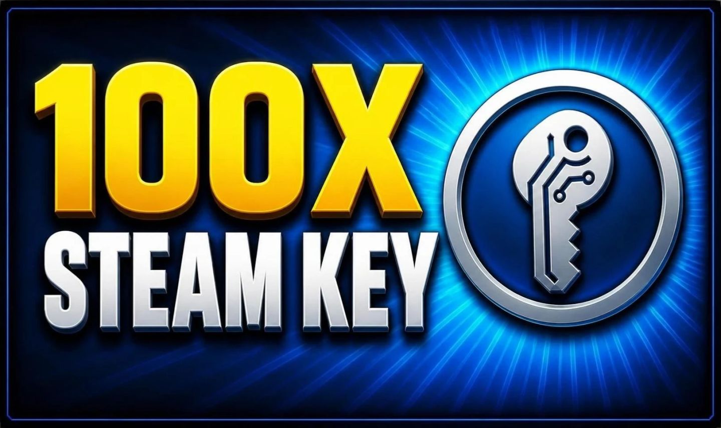 100x Steam Key Aleatória