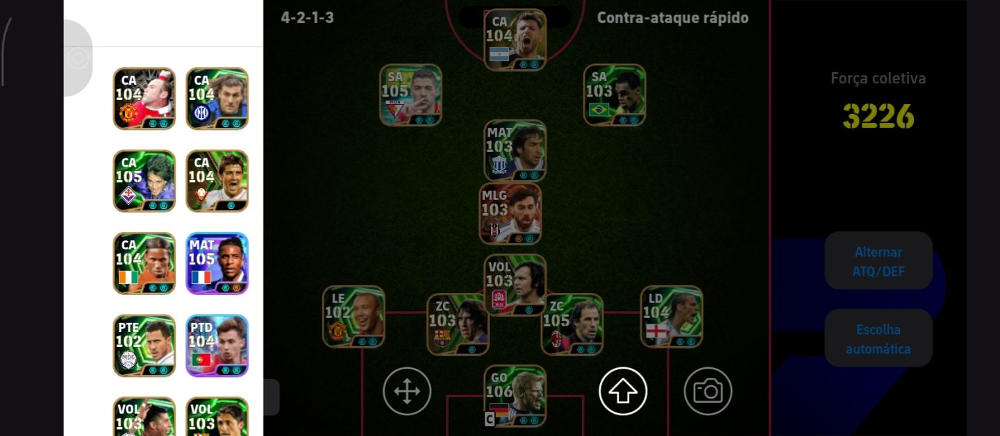 Conta eFootball para quem tá começando agora.